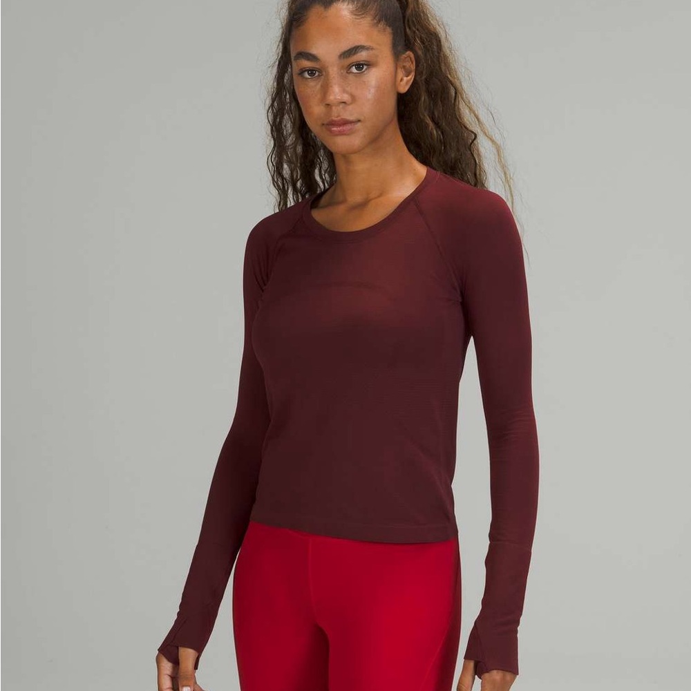 Lululemon Swiftly Tech Long Sleeve Shirt 2.0 Waist Length